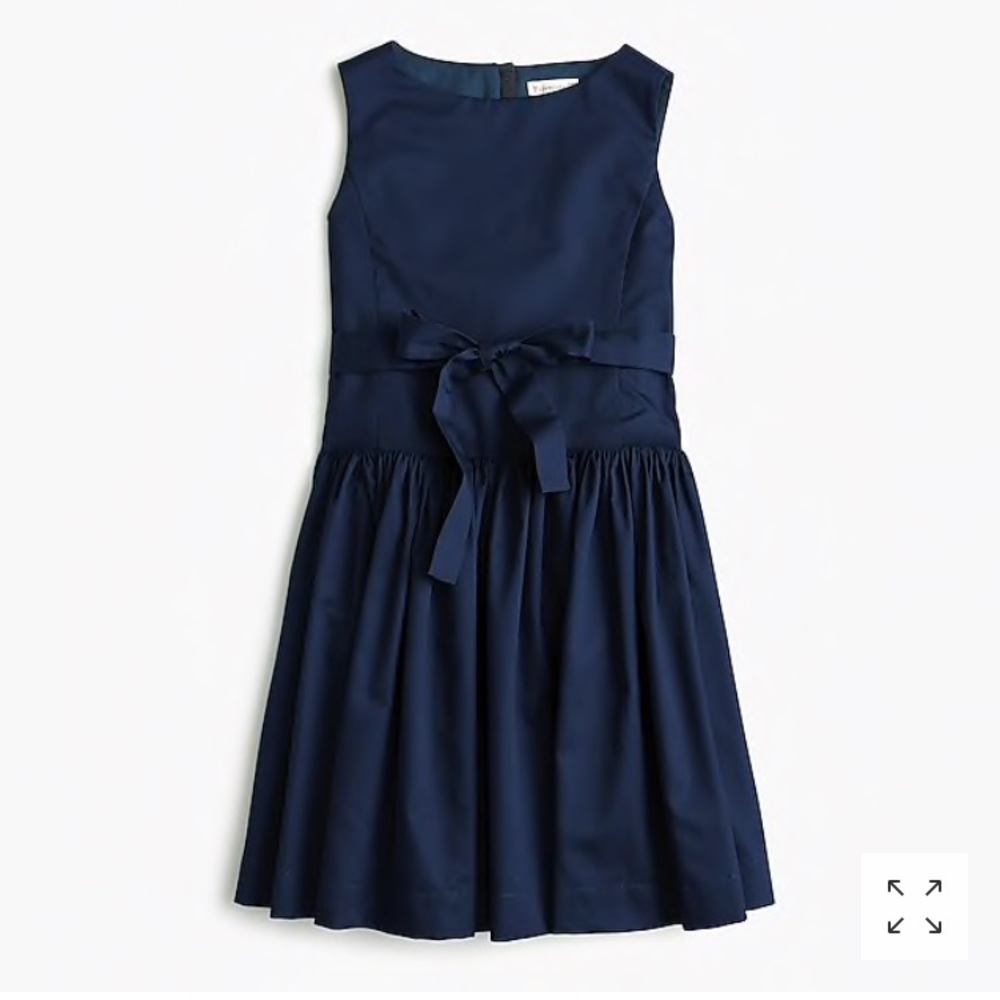 Crewcuts Navy Tie Dress